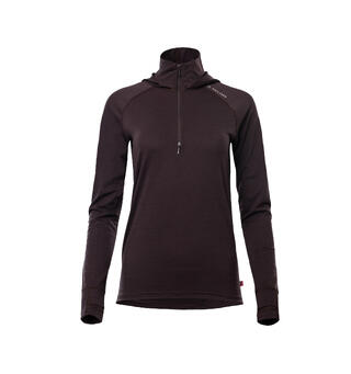 LightWool 180 Hoodie W&#39;s Chocolate Plum M