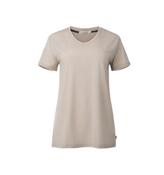 LightWool 180 Loose fit Tee W&#39;s Simply Taupe M