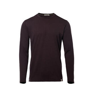 LightWool 180 Crewneck M&#39;s Chocolate Plum S