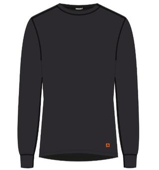 WoolTerry Crew neck M&#39;s Jet Black XL