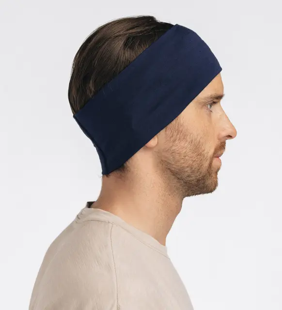 LightWool 140 headband Navy Blazer L 